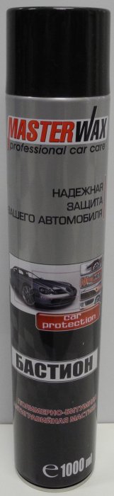 Мастика полимер.- битум.(аэрозоль) 1л.